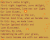 Card poem for her