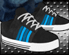 Black & Blue Shoes 