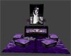 Purple Tiger Fireplace