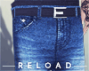▲ Blue Denim Jeans