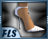 [FLS] White Pumps Heels