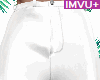 Tropical White Pant