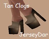 High Tan Clogs