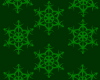 snowflake green couch