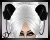 {D} Rose Horns BLACK