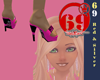 (C) 69 Pink/Black Shoe