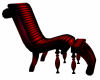 Blk-Red Relaxing Chair