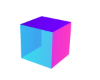 Animated Cube Neon