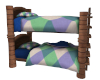 Log Cabin Bunk Bed