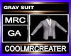 GRAY SUIT