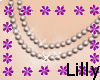 L` Little pearl necklace