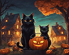 Halloween Cat BG