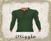 Green Casual Sweater