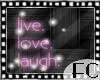 -FC- Lve Luv Lgh sticker