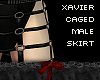 [P] Xavier caged skirt