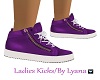 L/Ladies Kicks Purple