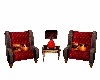 coffee chair w/poses