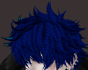 metalic blue hair