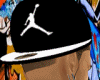 Black N White Jordan Hat
