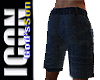 ICON  Blue Jean Shorts