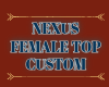 nexus f top