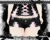 black﹠pink shorts