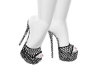 BLAC FISHNET HEELS