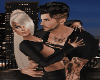 Hugging photo pose