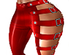 HOT RED BUCKLE BOTTOMS