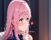large canvas pink egirl