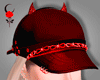 ☾ Cap devil red