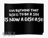 Sin Is Disease cutout