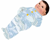 Baby Boy Crib Animado