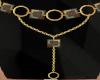 Gold Bronze Chain Belt