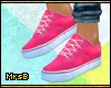 M:: Pink Sneakers