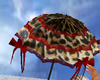 [S] Umbrella Red/leopard