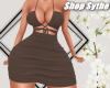 Sy | Aria Dress | Brown