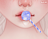 w. Blue Lollipop