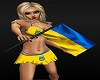 Ukraine Flag (M & F)