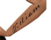 William Forearm Tattoo F