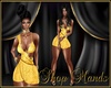 Gold Diva Dress