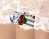 Custom Rose Wedding Ring