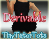 ~DERIVABLE~ Flat Dress 3