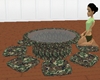 Camo Chat Table