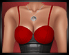 LS~ELEGENT DRESS  BLK/RE