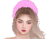 Fur Headband Pink
