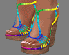 *COLORFUL PARTY SANDAL*