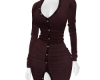 cosy burgundy dress RLL