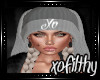 |xo| Grey Bunni Beanie