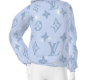 Kids Boy LV Blue Hoodie